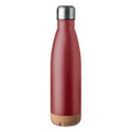 Divu sienu nerūsējošā tērauda termoss ASPEN CORK 500ml [MO6313-02] (burgundijas)