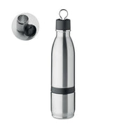 2-in-1 dubultsienas roostevaba terasest vakuumizolēta pudel 500ml/nõu 310ml [MO6948-16] (hõbedane)