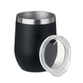 Metāla Termokrūze  Chin Chin 300ml  [MO9597-03]  (melna)