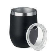 Metāla Termokrūze  Chin Chin 300ml  [MO9597-03]  (melna)