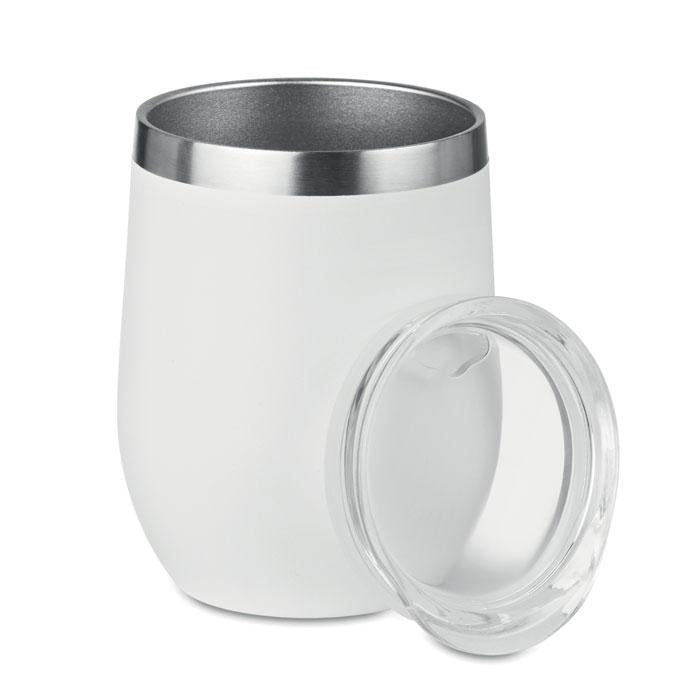Metāla Termokrūze Chin Chin 300ml [MO9597-06]  (balta)