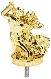 Plastmassist Figuur [P039.01] tants (kuldne)