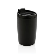 Plastikinis termo puodelis [P433.081] (juodas)