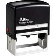 Spausdintuvas S-830 Shiny 75x38 [S-830/Bkr]